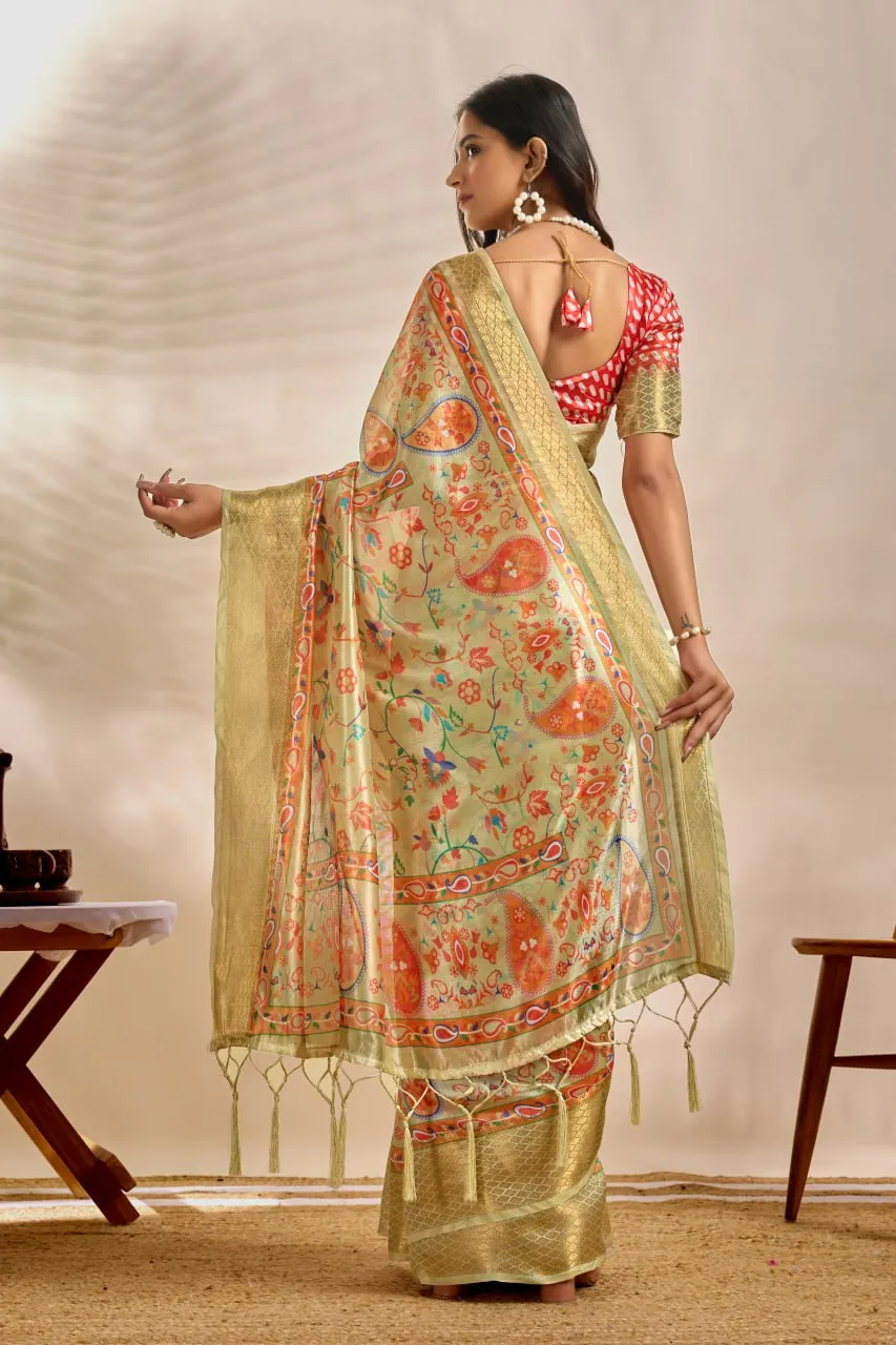 Soft Silk Saree - Image 5 in Surat